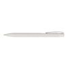 Recycled aluminium ballpen Gladys white