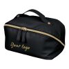 Recycled PU toilet bag Alon black