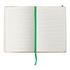 Recycled paper notebook (A5) Gianni lime