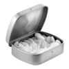 Tin case with mints Rocco white