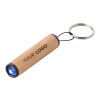 Bamboo mini torch with keychain Ilse brown