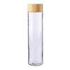 Glass drinking bottle 500 ml Clarence brown