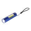 Recycled aluminium COB flashlight Sami silver