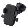 Plastic mobile phone holder Laurine black | No Branding | not available | not available