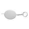 ABS key holder tape measure Lorena white | No Branding | not available | not available