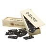 Wooden box with domino game Enid brown | No Branding | not available | not available