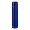 Stainless steel double walled flask Quentin cobalt blue | No Branding | not available | not available