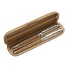 Bamboo writing set Addie brown | No Branding | not available | not available