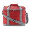 Polyester (420D) cooler bag Juno red | No Branding | not available | not available