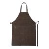 Split leather apron Nori brown | No Branding | not available | not available