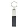 Steel and PU key holder Keon black | No Branding | not available | not available