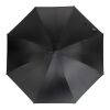 Polyester (190T) umbrella Ramona black/silver | No Branding | not available | not available