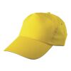 Cotton twill cap Lisa yellow | No Branding | not available | not available