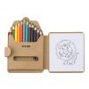 Cardboard colouring set Marlon custom/multicolor | No Branding | not available | not available