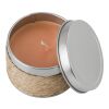 Tin with scented candle Zora khaki | No Branding | not available | not available