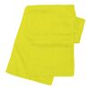 Polyester fleece (200 gr/m²) scarf Maddison yellow | No Branding | not available | not available