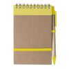 Cardboard notebook Emory yellow | No Branding | not available | not available