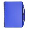 PP notebook with ballpen Solana blue | No Branding | not available | not available