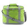 Polyester (420D) cooler bag Juno lime | No Branding | not available | not available