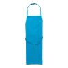 Apron Misty, cotton (180 gr/m²) light blue | No Branding | not available | not available