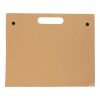 Writing folder Keisha, Cardboard brown | No Branding | not available | not available