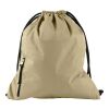 Drawstring backpack Elise, Pongee (190T) khaki | No Branding | not available | not available