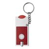 PS key holder with coin Madeleine red | No Branding | not available | not available