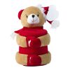 Christmas stuffed animal with blanket Andrew custom/multicolor | No Branding | not available | not available