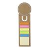 Cardboard bookmark Clay brown | No Branding | not available | not available