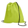 Drawstring backpack Nico, Nonwoven (80 gr/m²) lime | No Branding | not available | not available