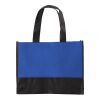 Nonwoven (80 gr/m²) shopping bag Brenda cobalt blue | No Branding | not available | not available