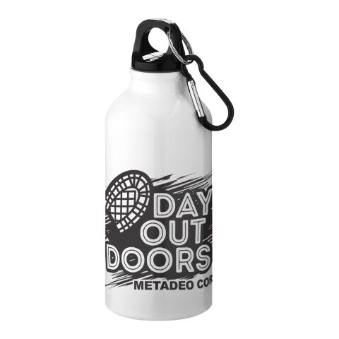 Oregon 400 ml sport bottle with carabiner Standard | White | No Branding | not available | not available