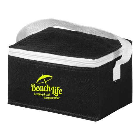 Spectrum 6-Can Cooler Bag Standard | Solid black | not available | No Branding | not available | not available
