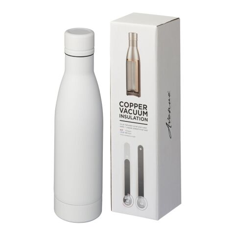 Vasa 500 ml copper vacuum insulated water bottle Standard | White | No Branding | not available | not available