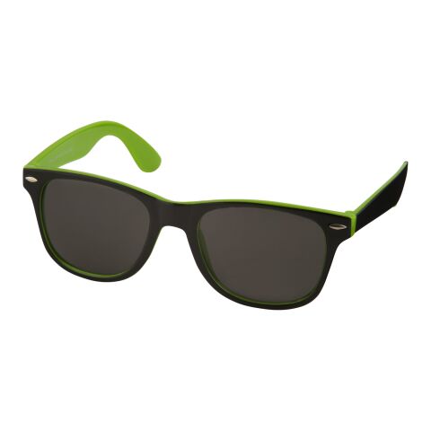 Sun Ray sunglasses with two coloured tones Standard | Lime-Solid black | No Branding | not available | not available