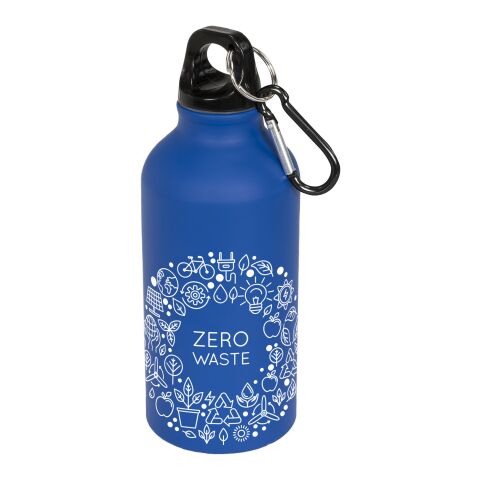 Oregon 400 ml matte sport bottle with carabiner Blue | No Branding | not available | not available