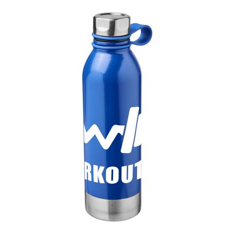 Perth 740 ml stainless steel sport bottle Standard | Blue | No Branding | not available | not available