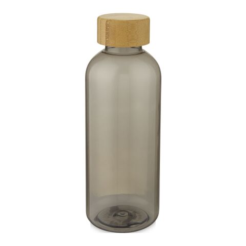Ziggs 650 ml GRS recycled plastic sports bottle Standard | Transparent black | No Branding | not available | not available
