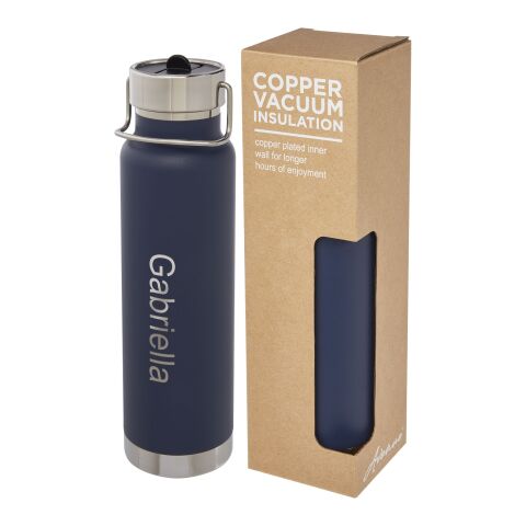 Thor 750 ml copper vacuum insulated sport bottle Standard | Dark blue | not available | No Branding | not available | not available