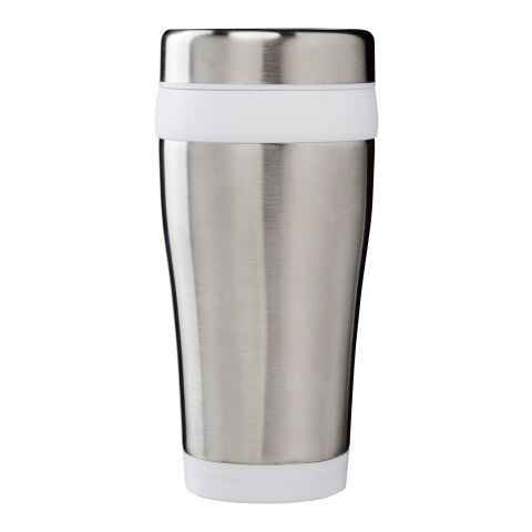 Elwood 410ml recycled stainless steel insulated tumbler Standard | White | No Branding | not available | not available