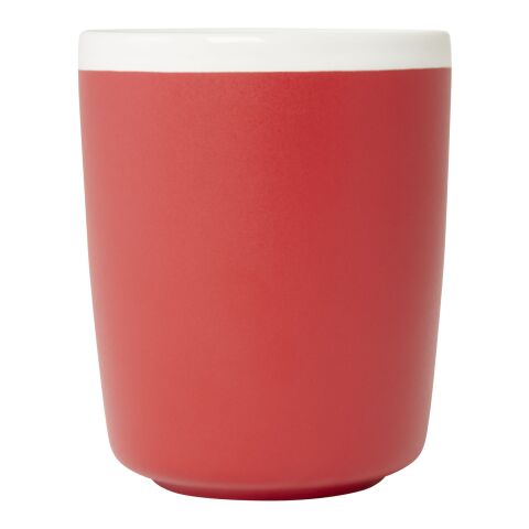Lilio 310 ml ceramic mug Standard | Red | No Branding | not available | not available