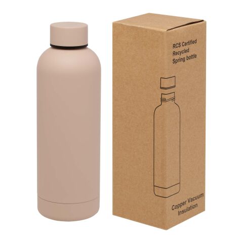 Spring 500 ml RCS certified copper vacuum insulated bottle Standard | Pale blush pink | not available | No Branding | not available | not available