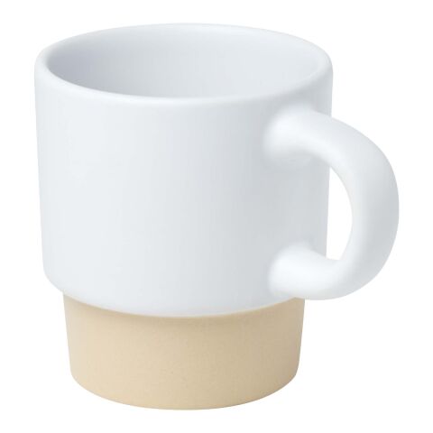 Olympia 130 ml stackable expresso cup with clay bottom Standard | white | No Branding | not available | not available