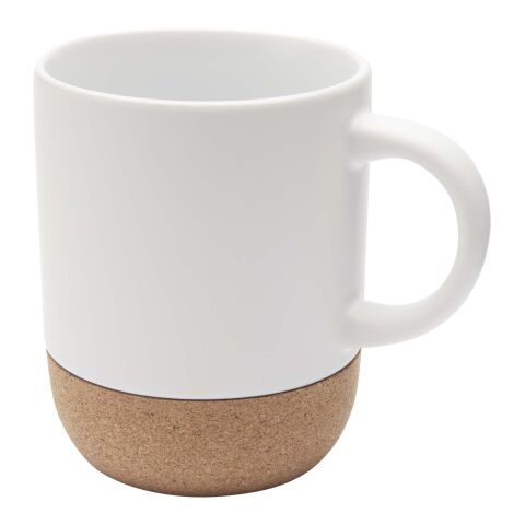 Billie 300 ml ceramic mug with cork details and matt finish Standard | Transparent | No Branding | not available | not available