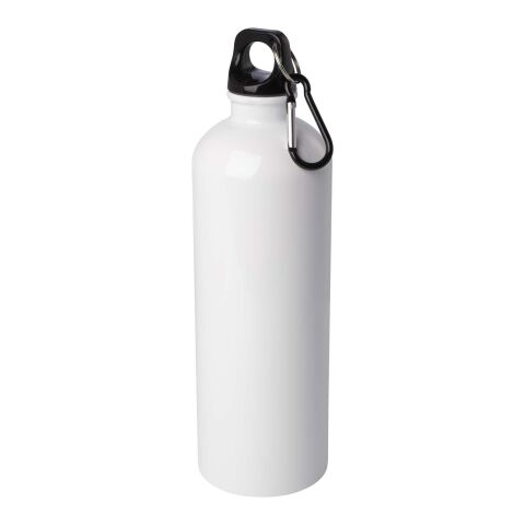 Oregon 750 ml RCS certified single wall stainless steel water bottle with carabiner Standard | White | Not applicable | No Branding | not available | not available