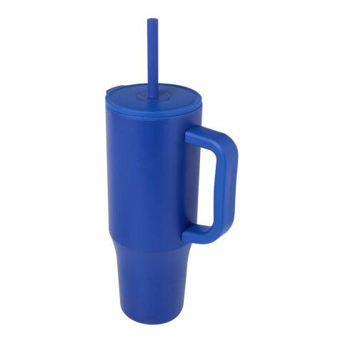 Brady 900 ml RCS certified insulated tumbler with silicone straw Standard | Royal blue | not available | No Branding | not available | not available