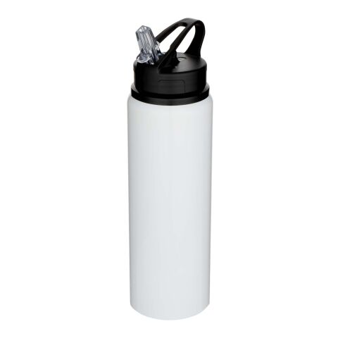 Fitz 800 ml RCS recycled single wall stainless steel water bottle Standard | White | No Branding | not available | not available