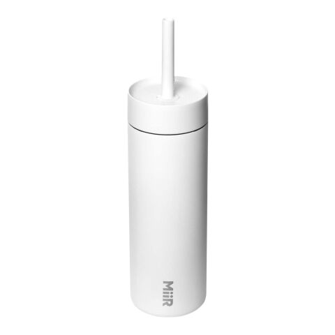 MiiR Sipper 473 ml water bottle with straw White