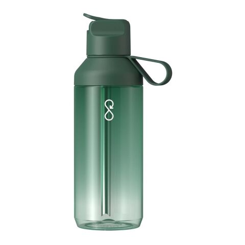 Ocean Bottle GO Clear 710 ml water bottle Forest green