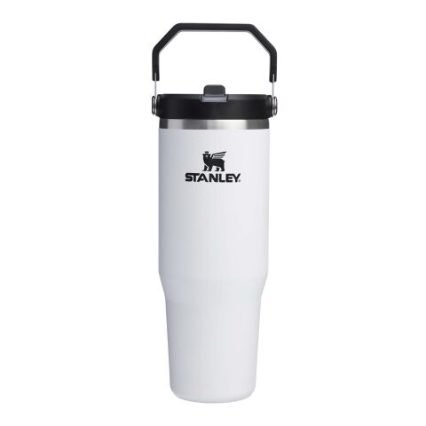 Stanley IceFlow™ 2.0 890 ml insulated stainless steel tumbler with flip straw White